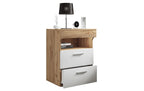 Nachttisch Slepal L 45 x 61 cm Weiss von VCM