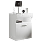 VCM Nachttisch Slepal M 45 x 61 x 39 cm Braun/Weiss