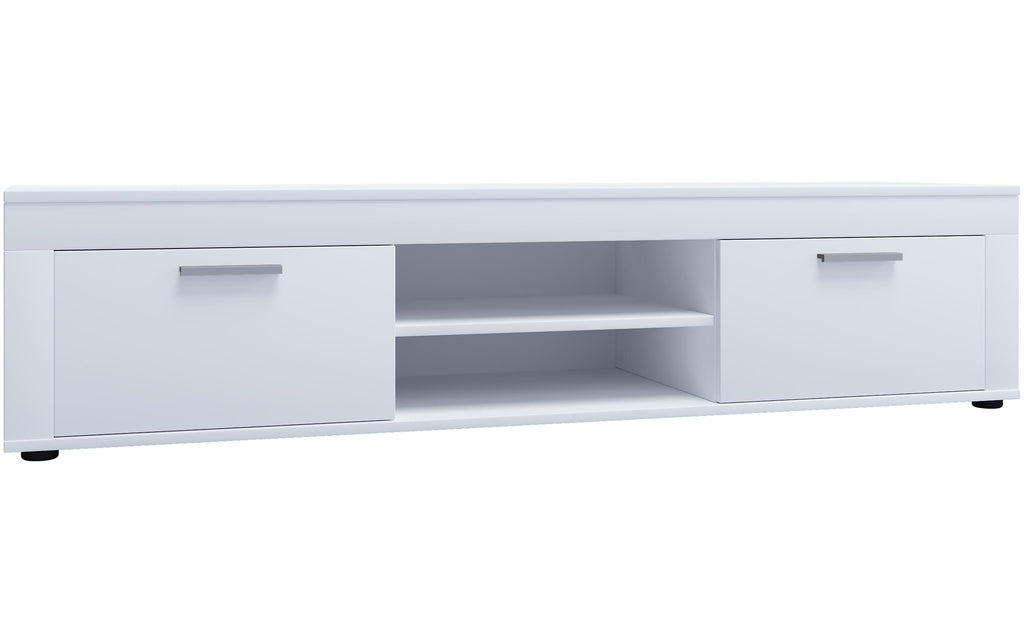 TV- & Hifi-Möbel Usilo XL 160 x 45 cm Weiss von VCM