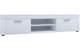 VCM TV-Möbel Usilo XL 160 x 45 cm Weiss