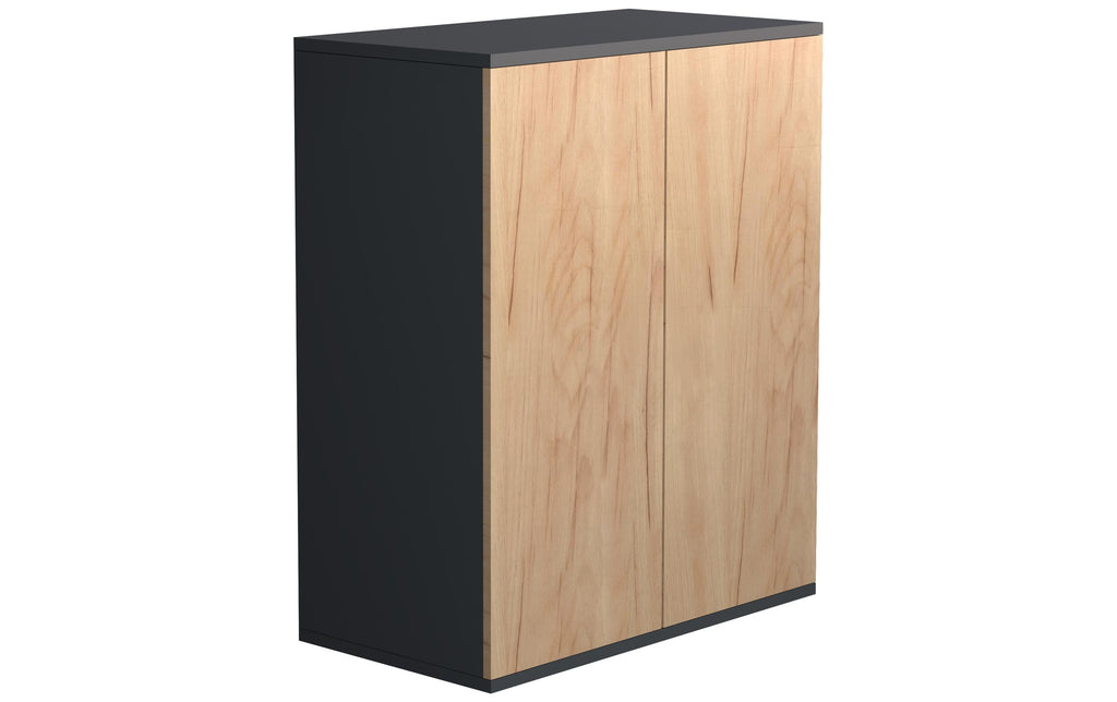 Kommode Dalosa 60 x 73 cm Braun/Grau von VCM