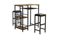 Bartisch Kolari 90x93 cm Braun VCM