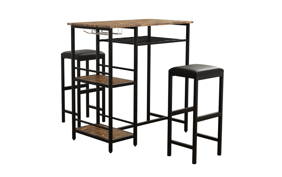 Bartisch Kolari 90x93 cm Braun VCM