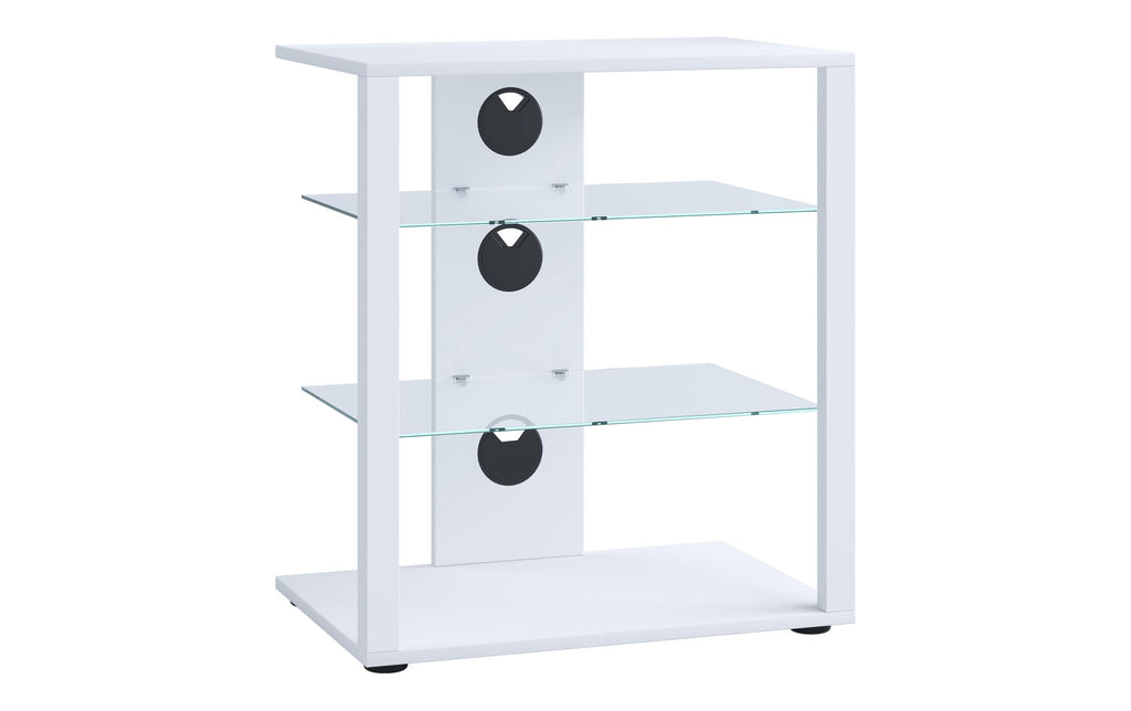 TV- & Hifi-Möbel Folas 60 x 41 cm Schwarz von VCM