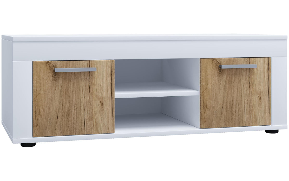 TV- & Hifi-Möbel Usilo L 102 x 45 cm Weiss von VCM