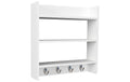 Wohnregal Esilo Weiss 60x60x15 cm VCM