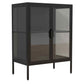 VCM Vitrine Floka S 60 x 80 cm Weiss