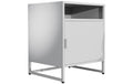 Nachttisch Flokas L 45 x 55 cm Weiss von VCM