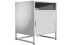 Nachttisch Flokas L 45 x 55 cm Weiss von VCM