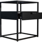 VCM Nachttisch Flokas M 45 x 55 cm Schwarz