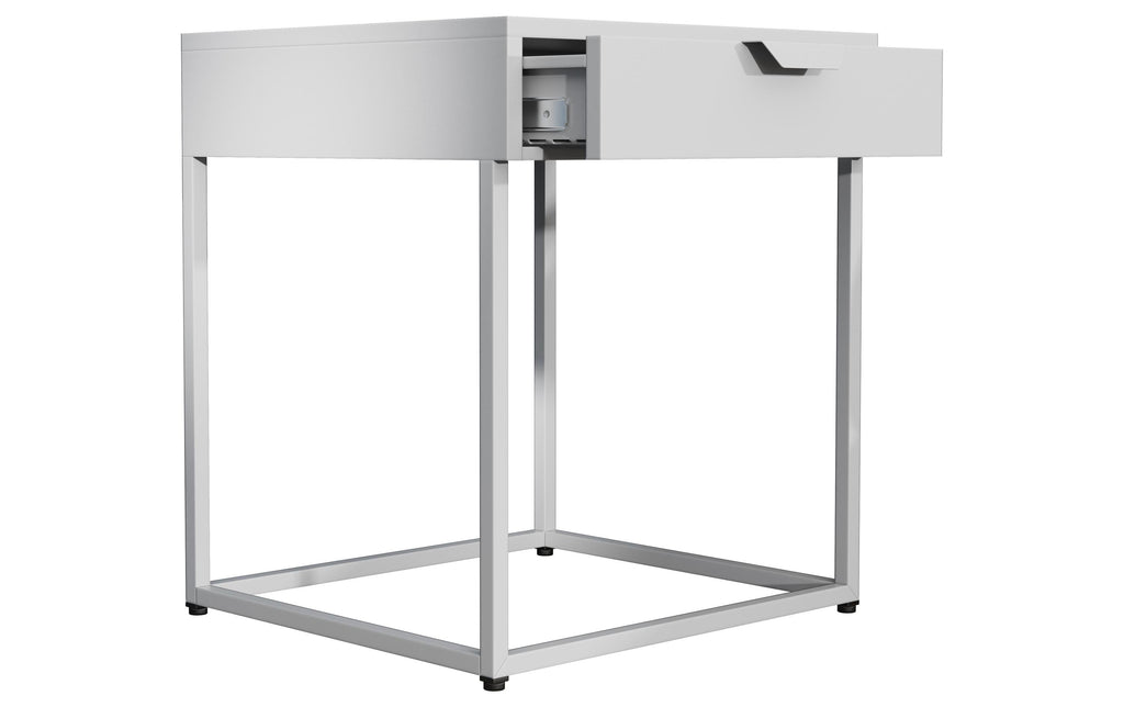 Nachttisch Flokas S 43 x 50 cm Schwarz von VCM