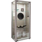 VCM Vitrine Kavisa M 50 x 115 x 38 cm Silber