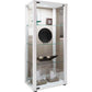 VCM Vitrine Kavisa M 50 x 115 x 38 cm Silber