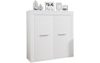 Kommode Usilo 80 x 89 cm Braun/Grau von VCM