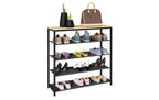 Schuhschränke Taliro 90x87 cm Braun/Schwarz von VCM