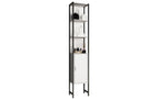 Badregal VCM Edino 33 x 185 cm Braun