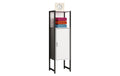 Badschrank Edino 33 x 114 cm Weiss von VCM
