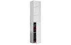 Badschrank Lendas 33x150 cm Braun/Grau von VCM