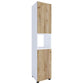 VCM Badezimmerregal Flandu 31 x 160 cm Braun/Grau