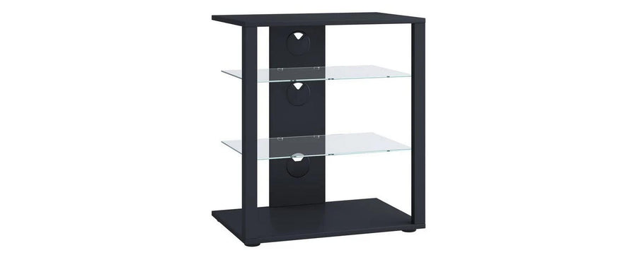 TV- & Hifi-Möbel Folas 60 x 41 cm Schwarz von VCM