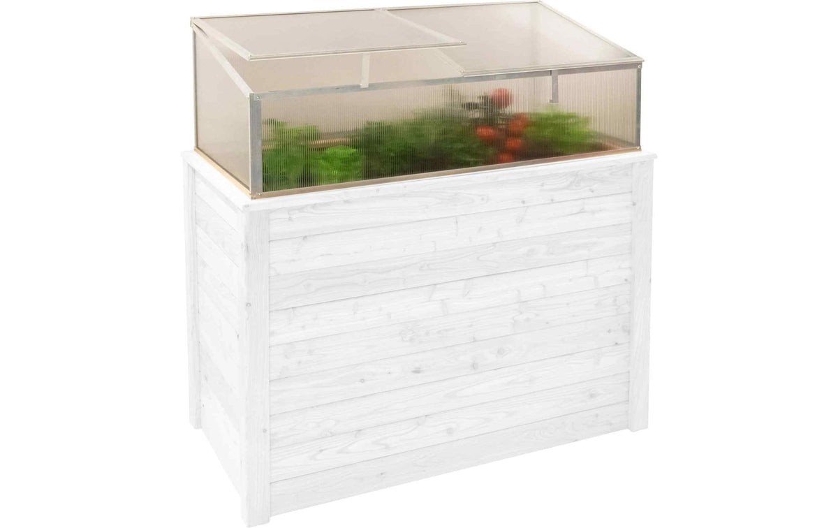 WESTMANN Genus 100 Frühbeetaufsatz 62 x 95 x 41 cm