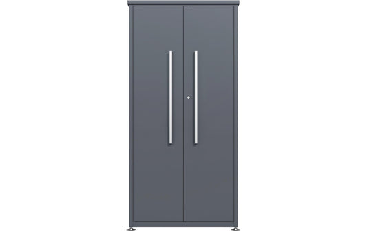 WESTMANN Gartenschrank mit Boden Capsa Anthrazit