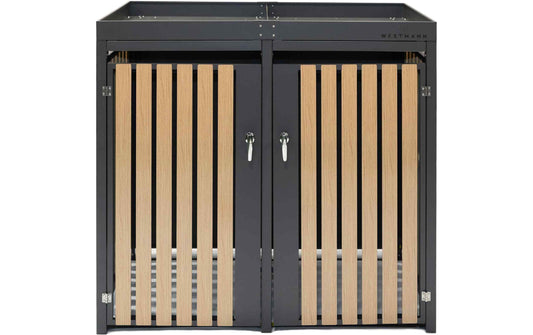 WESTMANN Gartenbox Braun/Anthrazit