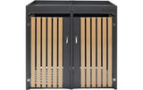 WESTMANN Gartenbox Braun/Anthrazit