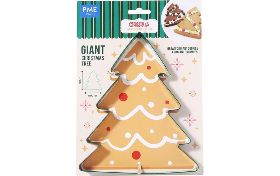 PME Weihnachtsbaum-Ausstecher beschichtetes Metall, 18 cm