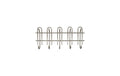 Garderobe Cleo 50 cm x 22 cm Silber von House Doctor