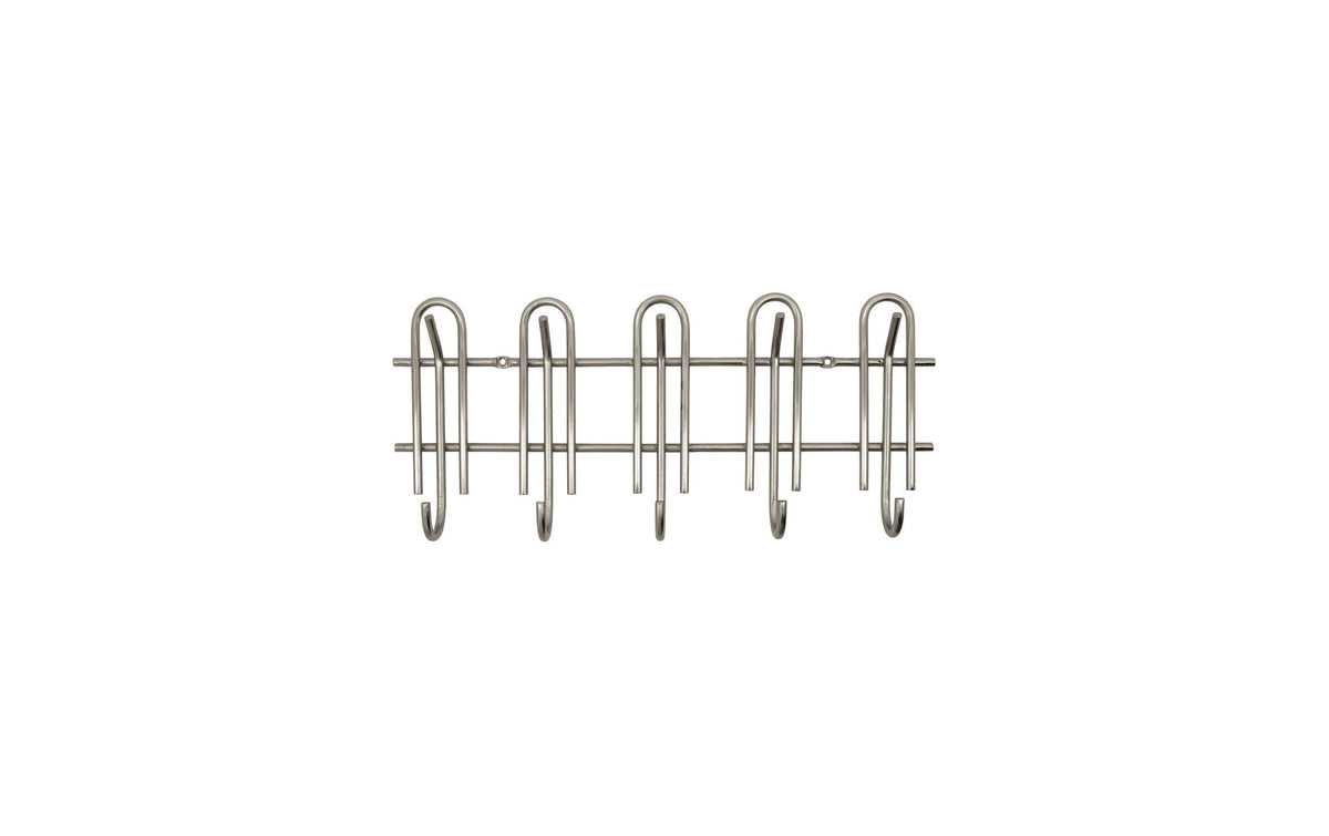 Garderobe Cleo 50 cm x 22 cm Silber von House Doctor
