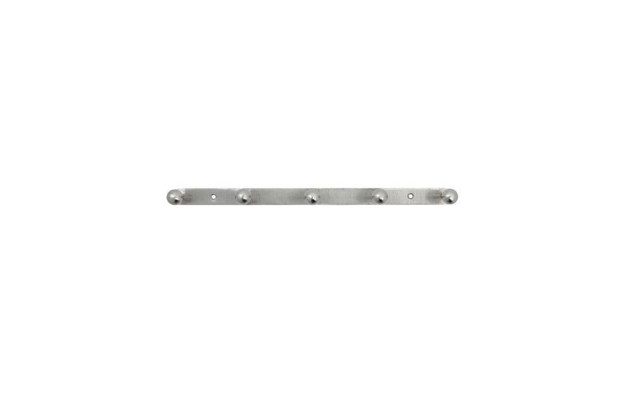 Garderobe Wandgarderobe Ball 35x2 cm Silber House Doctor