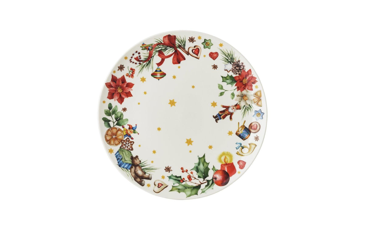Weihnachtsteller 28cm Weihnachtslieder Hutschenreuther