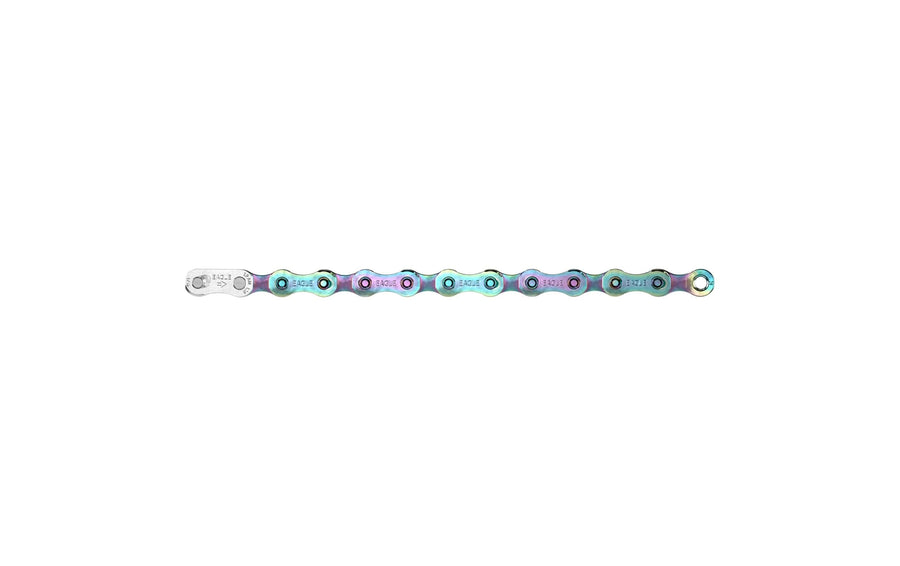 Sram MY27 Chain Eagle S500 12SP Stahl, Verchromt, PVD, Rainbow