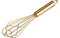 Dr.Oetker Schneebesen Edelstahl mattgold Herzform 23 cm