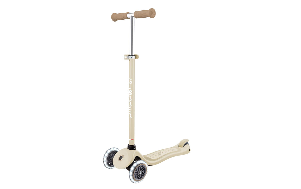 GLOBBER Signature with White Led Wheels Taupe