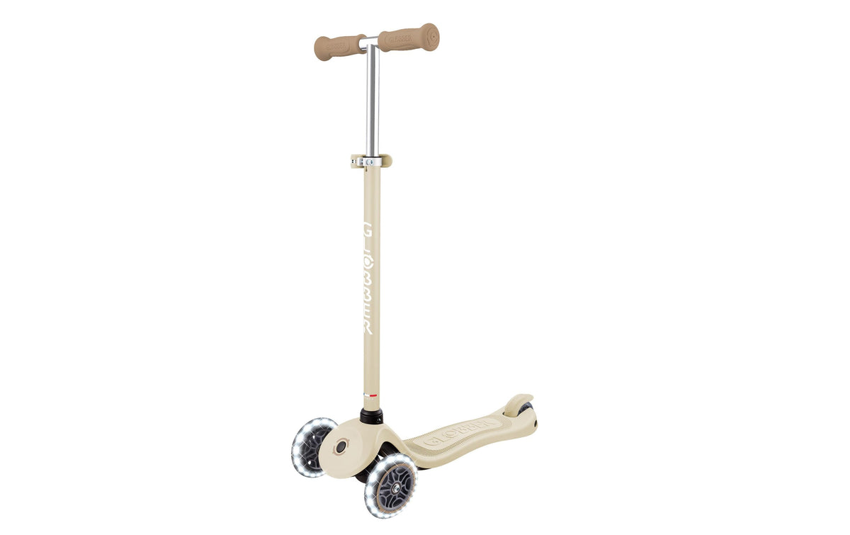 GLOBBER Signature with White Led Wheels Taupe