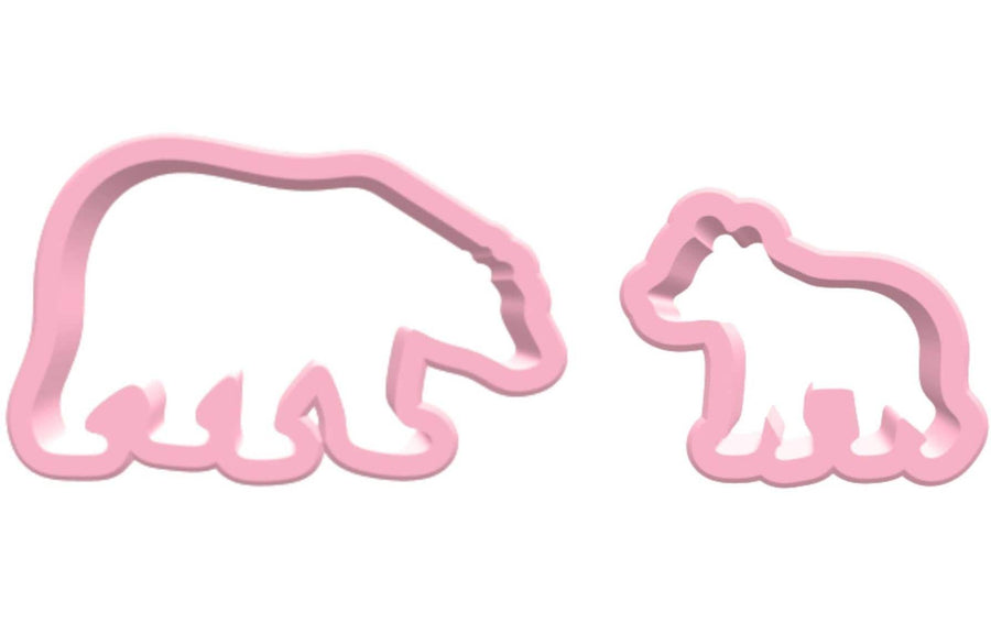 BackshopSchweiz Ausstechformen Set – Eisbär und Baby