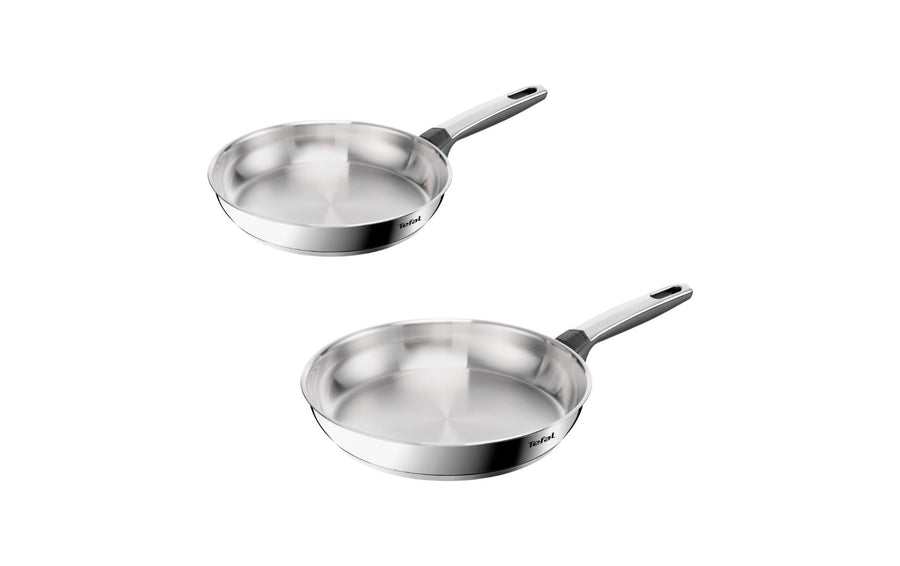 Pfannenset Edelstahl 2-teilig Für Alle Herdarten Emotion+ Tefal