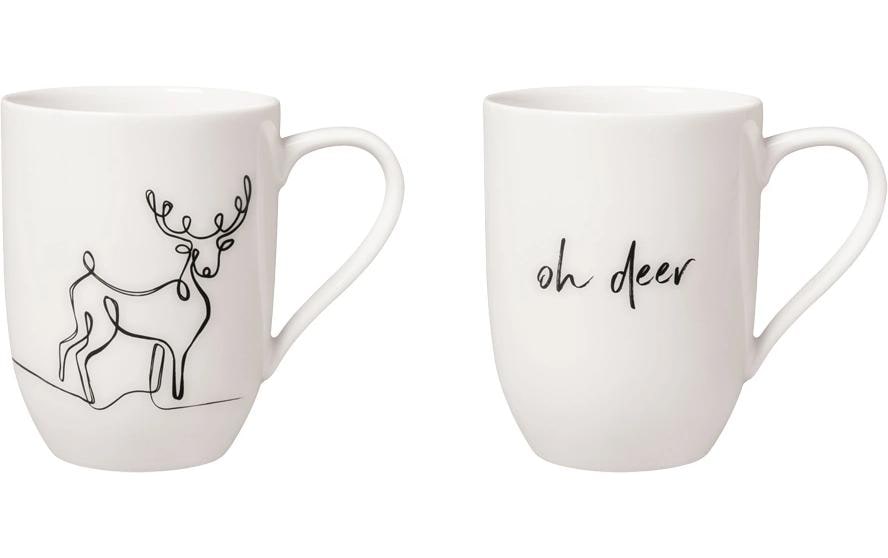 Weihnachten am Tisch Tassenset Rentier 2-teilig Villeroy & Boch