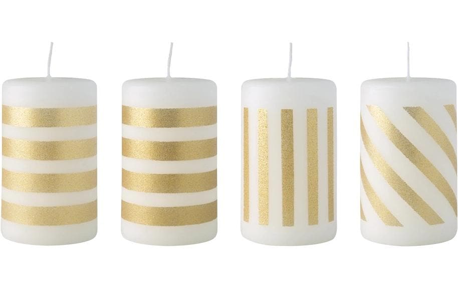 Weihnachtskerzen Gold 4er Set Villeroy & Boch