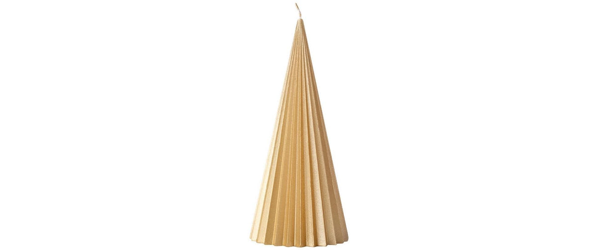 Villeroy & Boch Weihnachtskerze Christmas Chic Gold 20 cm Gold