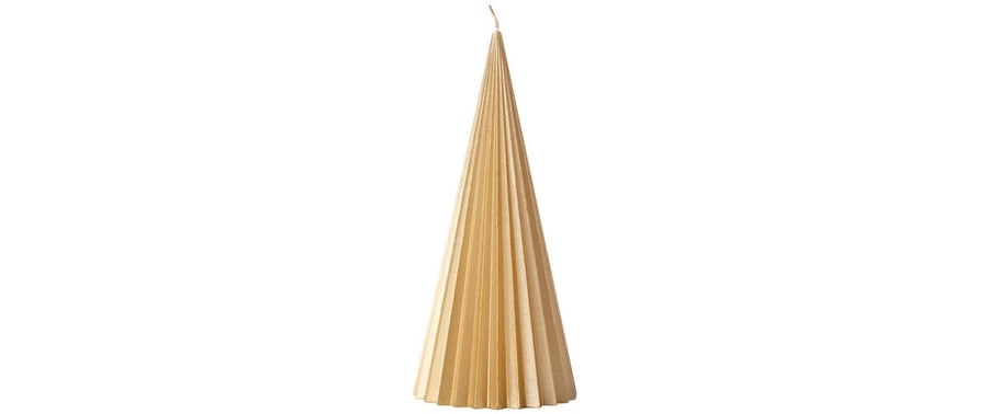 Villeroy & Boch Weihnachtskerze Christmas Chic Gold 20 cm Gold