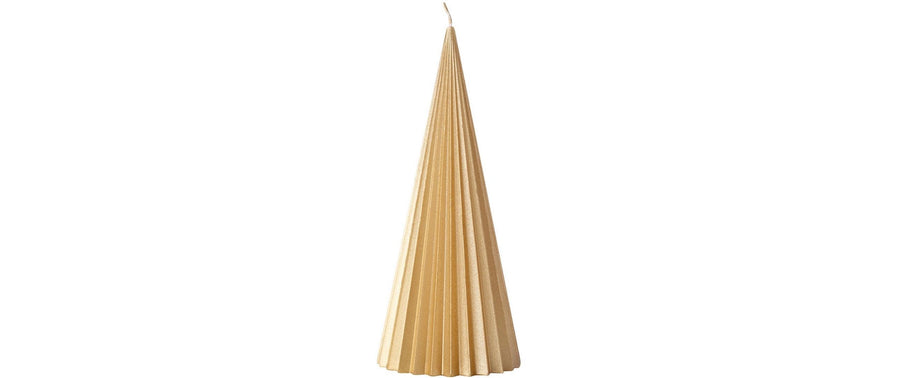 Villeroy & Boch Weihnachtskerze Christmas Chic Baum Gold 24 cm Gold