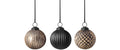 Villeroy & Boch Christmas Kugeln 3tlg. Schwarz