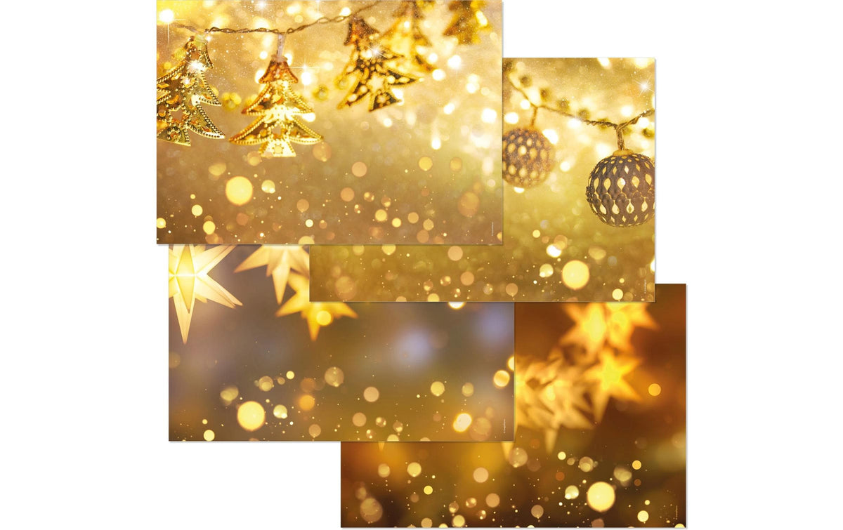 Trendform Tischset Papiertischset STARRY BRIGHT 4 Sujets à 12 Blatt