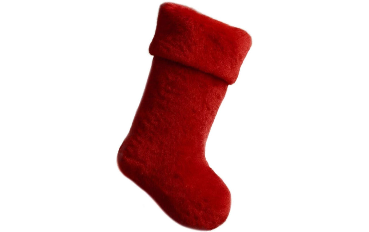 Weihnachtssocken Nikolausstiefel Weiß von Conceptum Hypnose