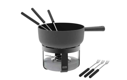 Stöckli Käsefondue-Set Pilatus Stone Classic 22 BL Gusseisen
