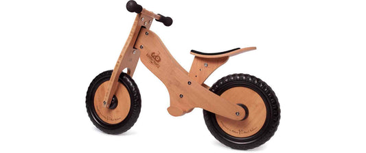 Kinderfeet Holzlaufrad Classic Bambus Braun
