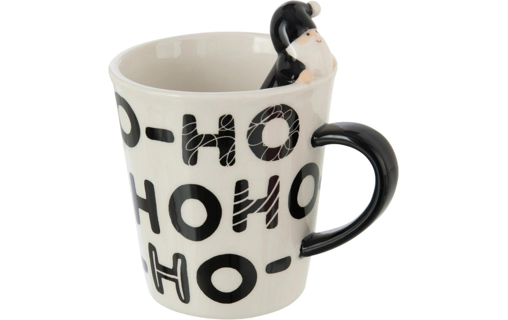 Weihnachtstasse Weiss/Schwarz von Jolipa